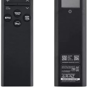 SMAT pakaitinis nuotolinio valdymo pultelis Samsung BN59-01385A – saulės baterija, USB-C įkrovimas, valdymas balsu