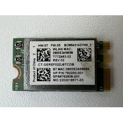 Broadcom BCM943142YHN, MAC: D85DE2A59E89, BT: 4.0